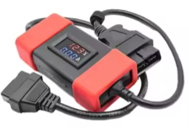 OBD2 24V to 12V Step Down Adapter – Long Cable & Digital Display