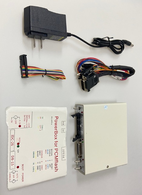 PowerBox for PCMflash – J2534 ECU Bench & Boot Interface
